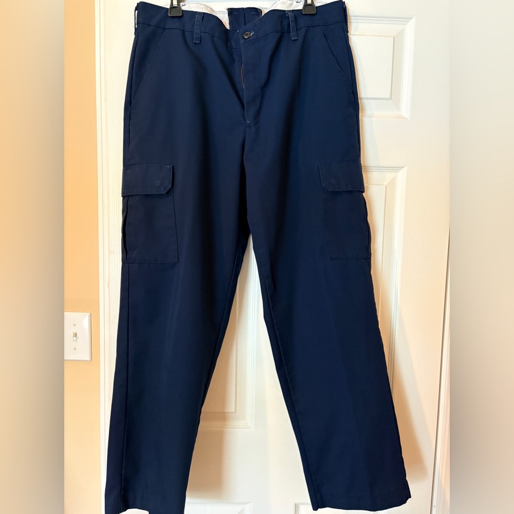 Men's Classic Navy Cargo Pants